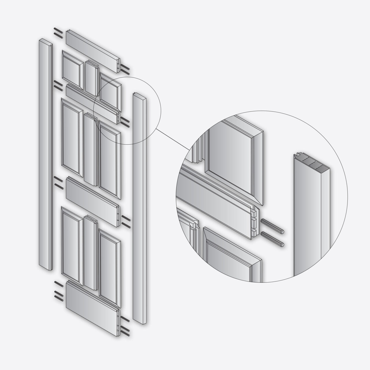 Stile and Rail Doormerica